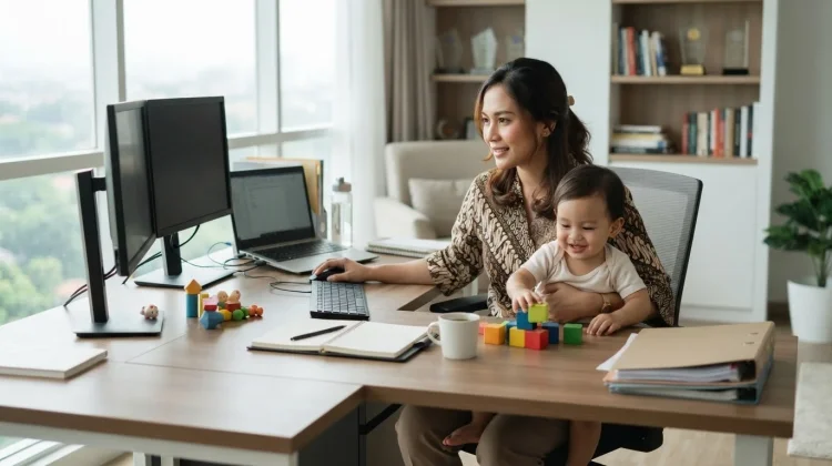 Ibu Bekerja, Anak Tetap Butuh Kehadiran