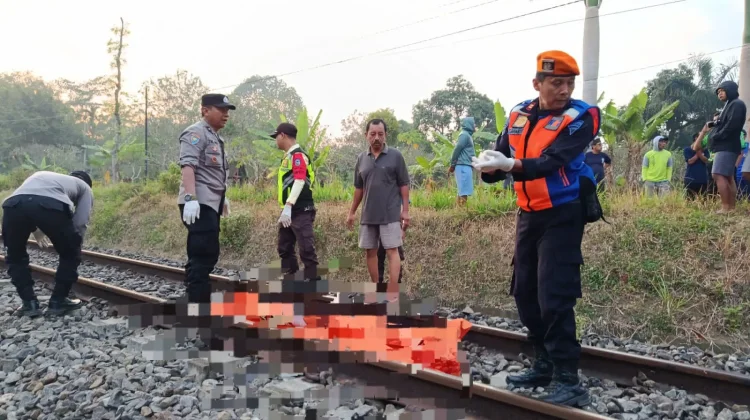 Pria 55 Tahun Meninggal Tertabrak Kereta Api di Garum