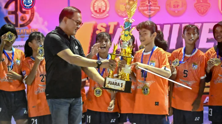 Arema FC Women Academy Buka Ruang Kompetisi Sepak Bola Putri Usia Dini