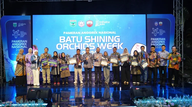 BSOW 2026 Jadi Ajang Promosi Anggrek dan Penggerak Ekonomi Kota Batu