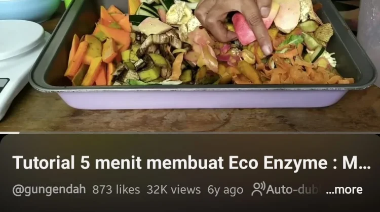 Gung Endah Dorong Masyarakat Belajar Eco-Enzyme dari Sampah Organik