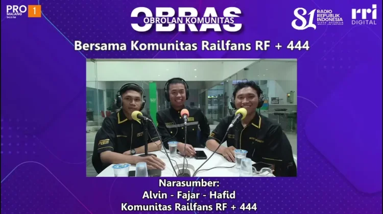 Rail Fans Malang Raya Tak Sekadar Hunting, Aktif Jadi Relawan