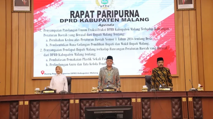 Pemkab Malang Dukung Dua Raperda Inisiatif DPRD