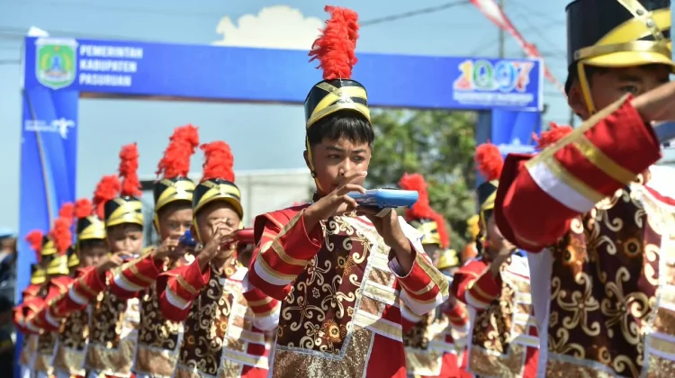 Puluhan Sekolah Ikuti Kejuaraan Drumband Street Parade Bupati Cup 2026