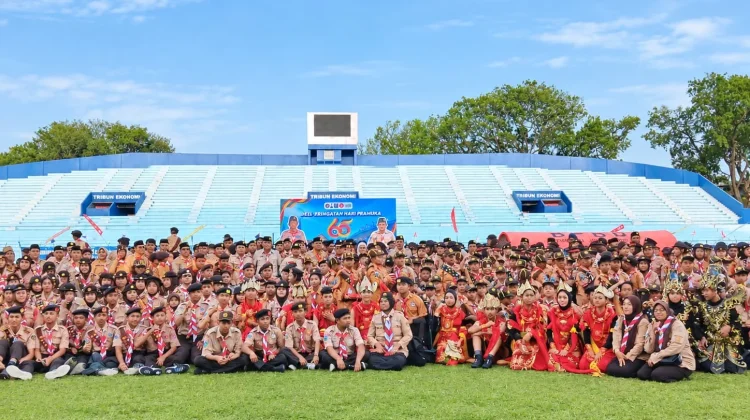 HUT ke-65 Pramuka Digelar di Stadion Gajayana, Malang Ukir Prestasi di Jamnas