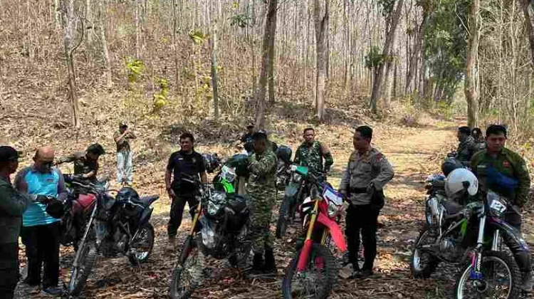 Polres Malang Terus Sisir BKPH Sengguruh, Perkuat Deteksi Dini Karhutla di Bantur