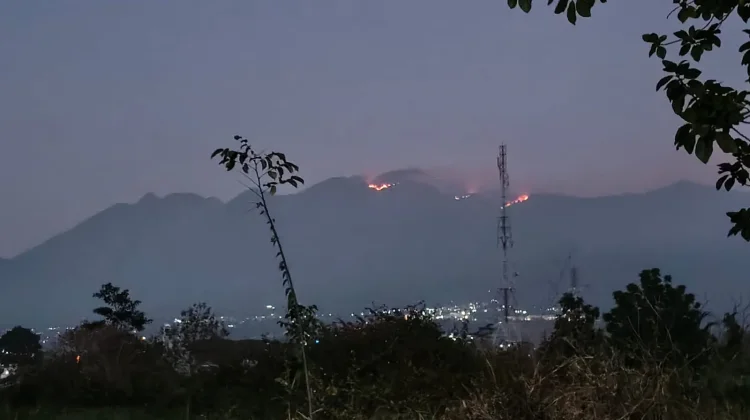 Medan Sulit Angin Kencang, Tim Karhutla Gunung Buthak Andalkan Water Bombing