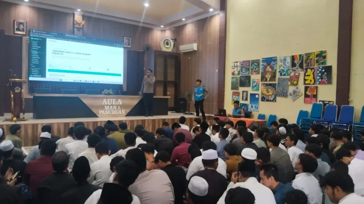 Polres Pasuruan Gelar Sosialisasi dan Edukasi Pemanfaatan AI