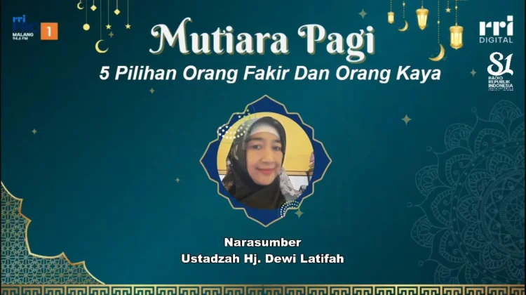 Kekayaan Tak Hanya Diukur dari Banyaknya Harta