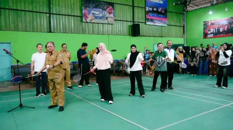 PBSI Kabupaten Pasuruan Gelar Kejuaran Bulutangkis Berhadiah Total 100 Juta