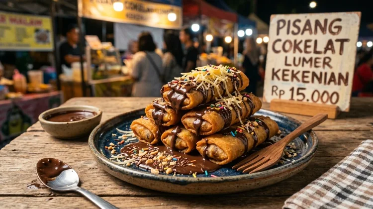 Pisang Cokelat Lumer Praktis Menjadi Ide Jualan Kekinian