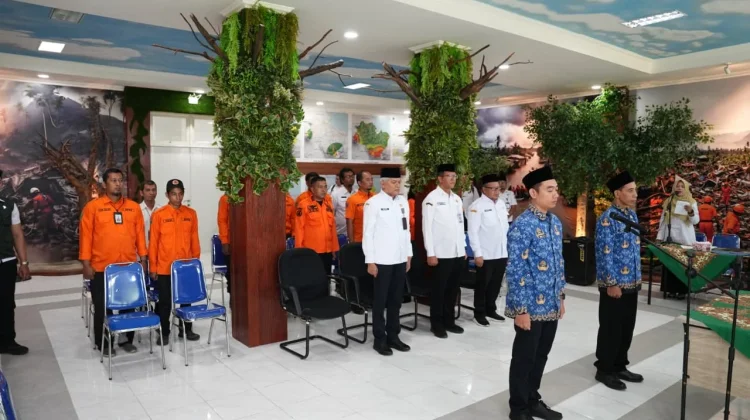Wabup Gus Shobih Lantik Jabatan Fungsional BPBD Kabupaten Pasuruan