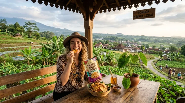 Kimpul Krispi Gurih Jadi Camilan Kekinian Berbahan Lokal