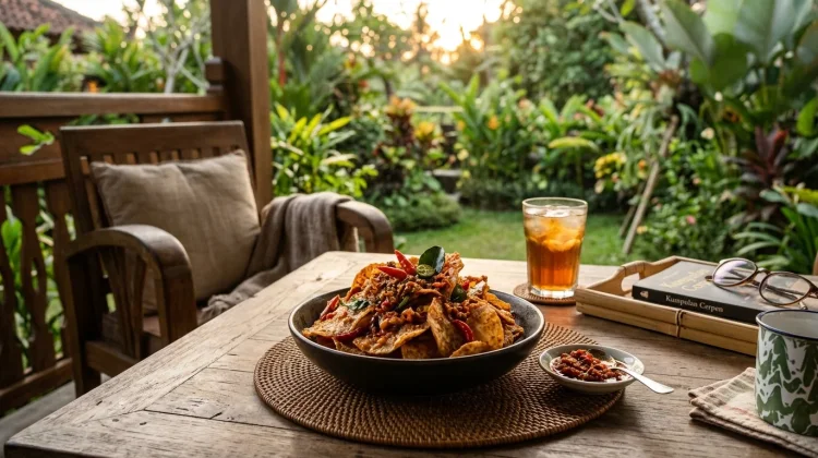 Talas Goreng Balado Pedas Cocok Jadi Camilan Waktu Santai