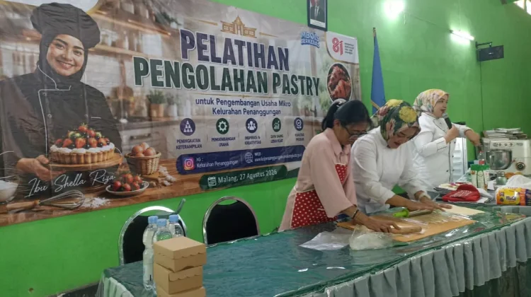 Pelatihan Pastry di Penanggungan Perkuat UMKM dan Tambah Pendapatan Warga