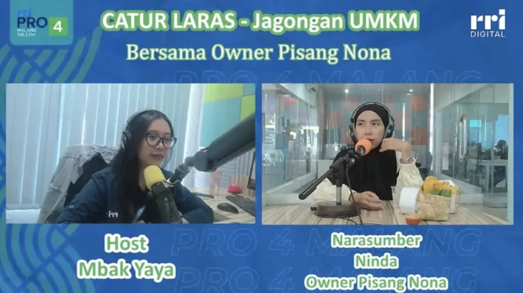 Pisang Nona Kenalkan Cita Rasa Asli Es Pisang Ijo