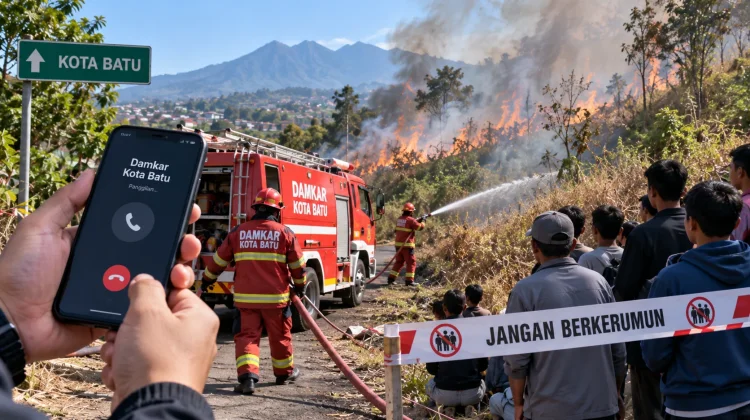 Kebakaran Lahan Cepat Meluas, Damkarmat Minta Warga Lapor dan Buka Akses ke Lokasi
