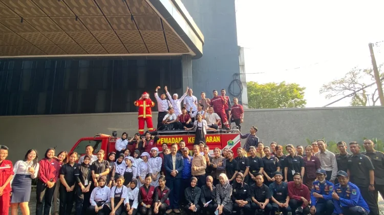 The Alana Malang Perkuat Kesiapsiagaan, Karyawan Ikuti Simulasi Kebakaran