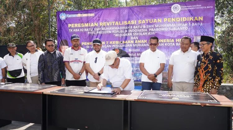 Tiga Sekolah Muhammadiyah Kota Batu Rampung Direvitalisasi