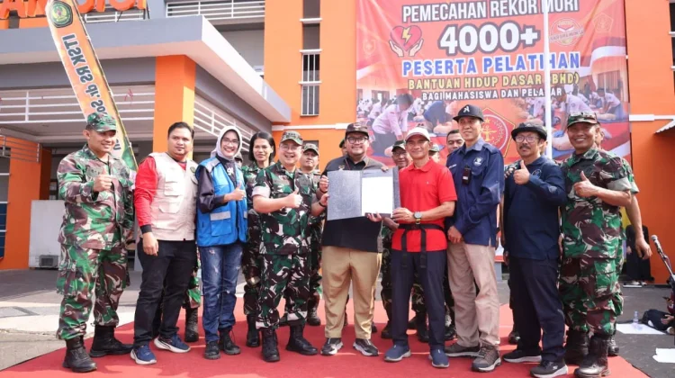 Sebanyak 4.028 Peserta Pecahkan Rekor MURI Pelatihan BHD