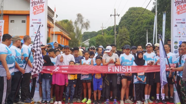 Farm Trail Run 2026, 400 Pelari Jelajahi BBIB Singosari