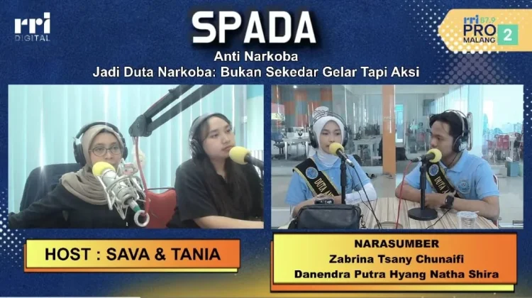 Duta Antinarkoba Kabupaten Malang Berangkat dari Kepedulian