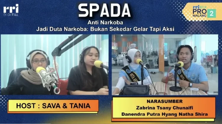 Duta Antinarkoba: Jangan Coba-Coba dan Berani Mengatakan Tidak
