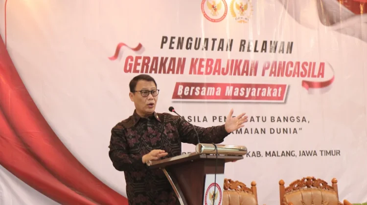 BPIP Perkuat Relawan Pancasila, Ahmad Basarah Soroti Tantangan di Era Digital