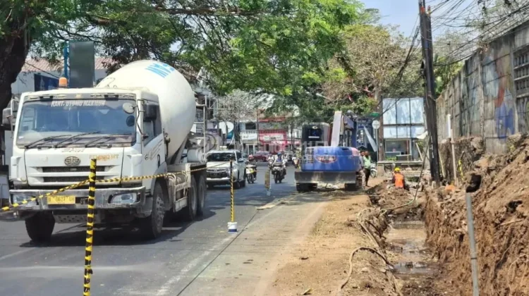 Jalan Mustari Kota Batu Ditutup Bergantian hingga 16 Oktober