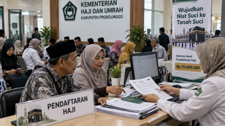 Antusiasme Warga Probolinggo Daftar Haji Meningkat, Setoran Awal Tetap Rp25 Juta