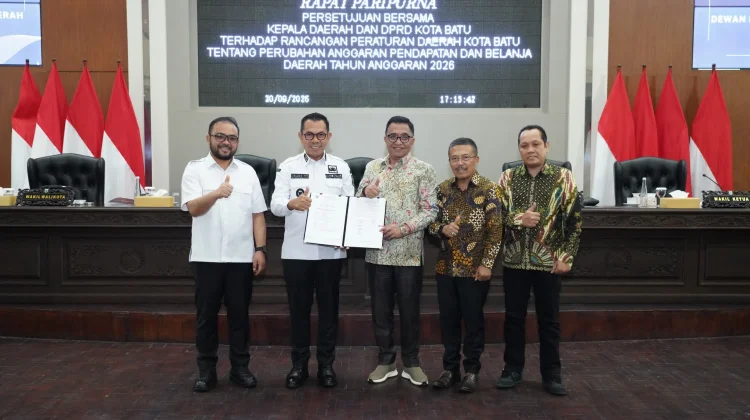 Perubahan APBD 2026 Kota Batu Disepakati, Belanja Ditajamkan