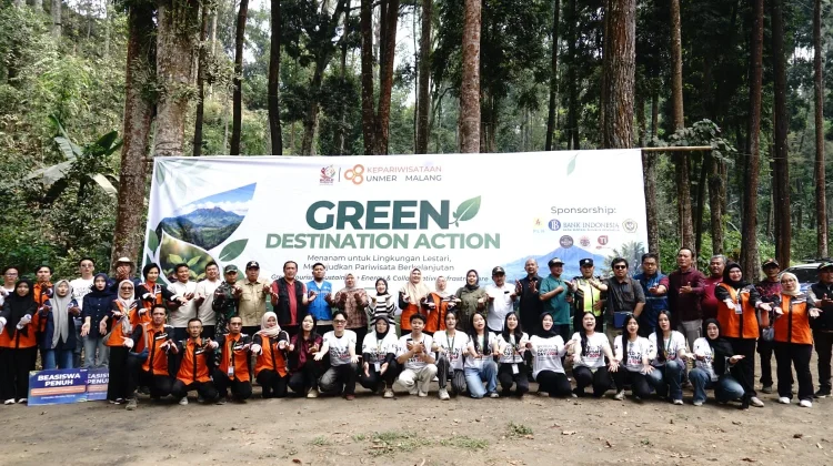 Green Destination Action Dorong Penghijauan Kawasan Wisata Ledok Ombo