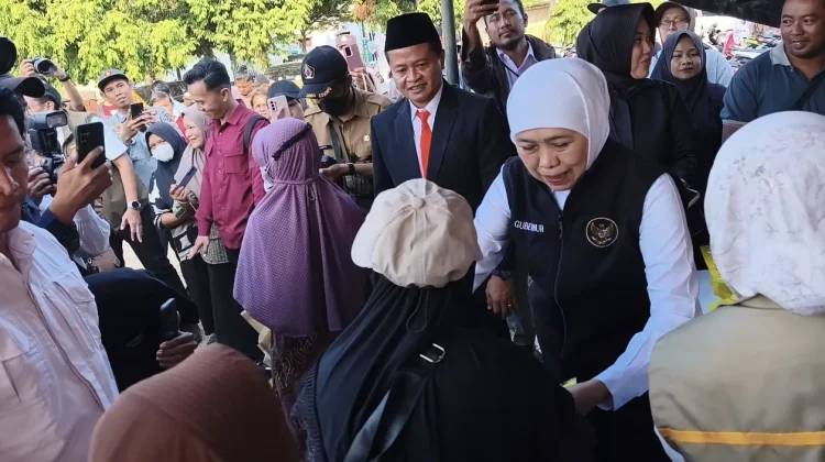 Pemprov Jatim Gelar Pasar Murah di Blitar, Sediakan 10 Ton Beras