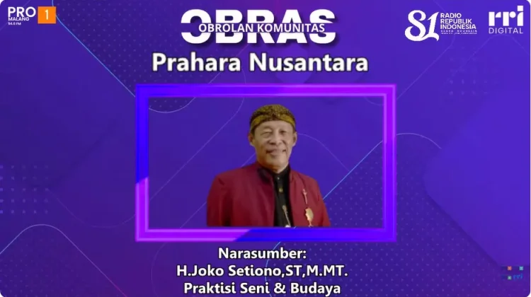 Prahara Nuswantara Berawal dari Perilaku Manusia