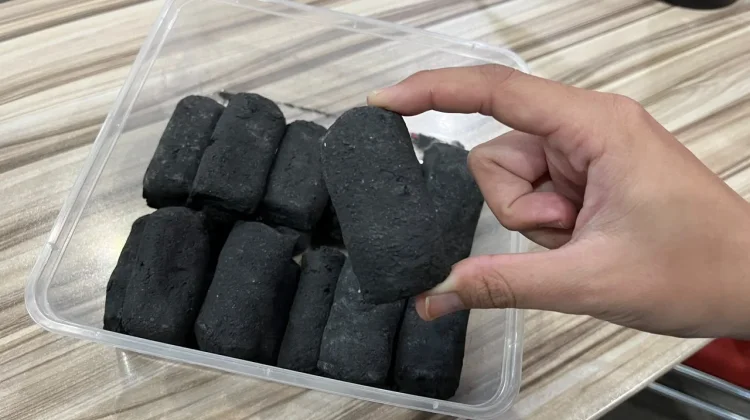 Tim Brida Uji Beragam Formula Briket dari Daun Kering