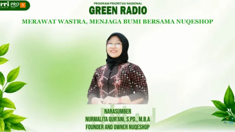 NUQEShop Dorong Daur Ulang Limbah Kain