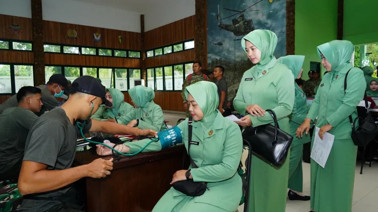 Divif 2 Kostrad Donor 2.400 Kantong Darah