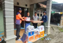 BPBD Malang Salurkan Bantuan Korban Rumah Ambruk Pujon