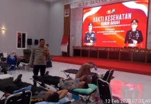 Sambut Ramadan, Polres Blitar Gelar Donor Darah