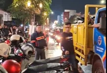 Parkir Liar, Dishub Angkut dan Gembosi Puluhan R2 di Kayutangan