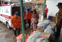 BPBD Kabupaten Malang Salurkan Bantuan Korban Angin di Bantur