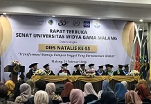 Rapat Terbuka Senat Dies Natalis ke-55 UWG, Perkuat Transformasi Kampus Unggul