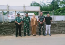 Dandim 0818/Malang-Batu Tinjau Koperasi Merah Putih Pagelaran