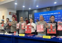 Polresta Malang Kota Ungkap 19 Kasus Narkotika pada Februari 2026