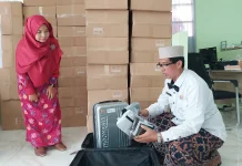Ratusan Koper CJH Kota Probolinggo Didistribusikan