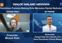 Polresta Ajak Generasi Muda Waspadai Bahaya Narkoba