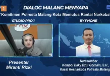 Peredaran Narkoba Malang Kian Kompleks dan Masif