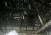Angin Kencang Rusak Rumah di Pujon