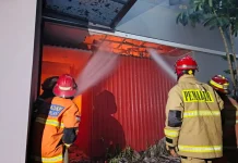Kebakaran Dapur Padel Ventri, Kerugian Rp50 Juta