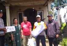 Korban Angin Kencang di Pujon Malang Mendapat Bantuan